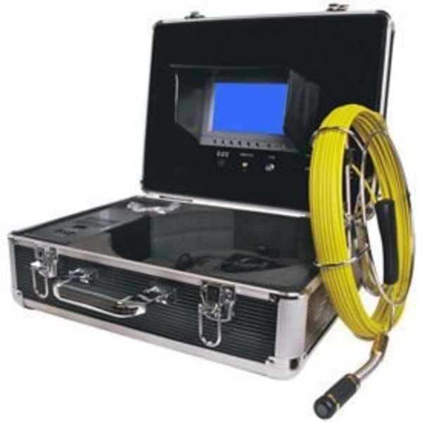 Forbest Products Co Forbest Portable Color Sewer/Drain Camera, 65' Cable W/ Aluminum Case FB-PIC3188D-65